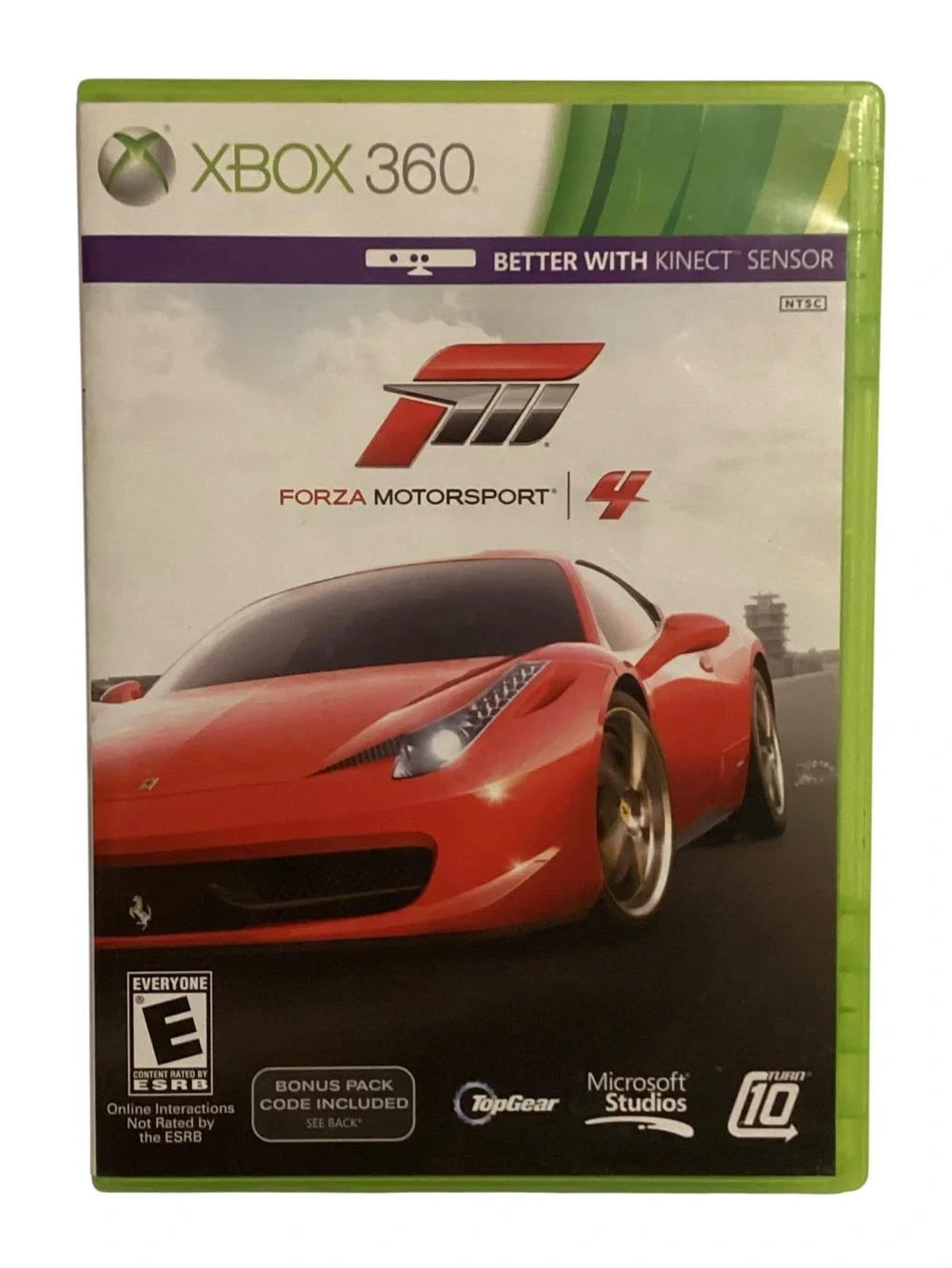 Forza Motorsport 4 Microsoft Xbox 360 Video Game - Complete